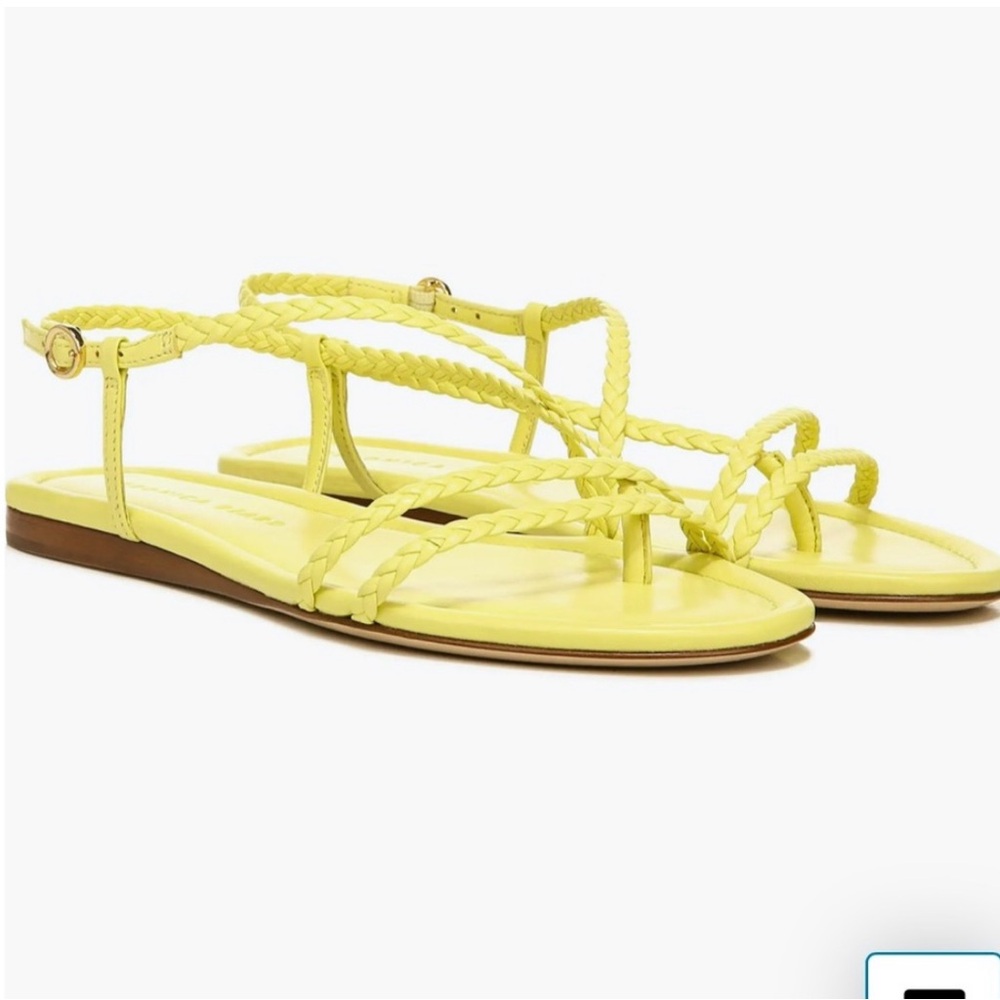 Veronica Beard Strappy Braided Sandals